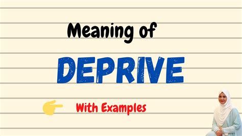 Depravation in Tagalog .